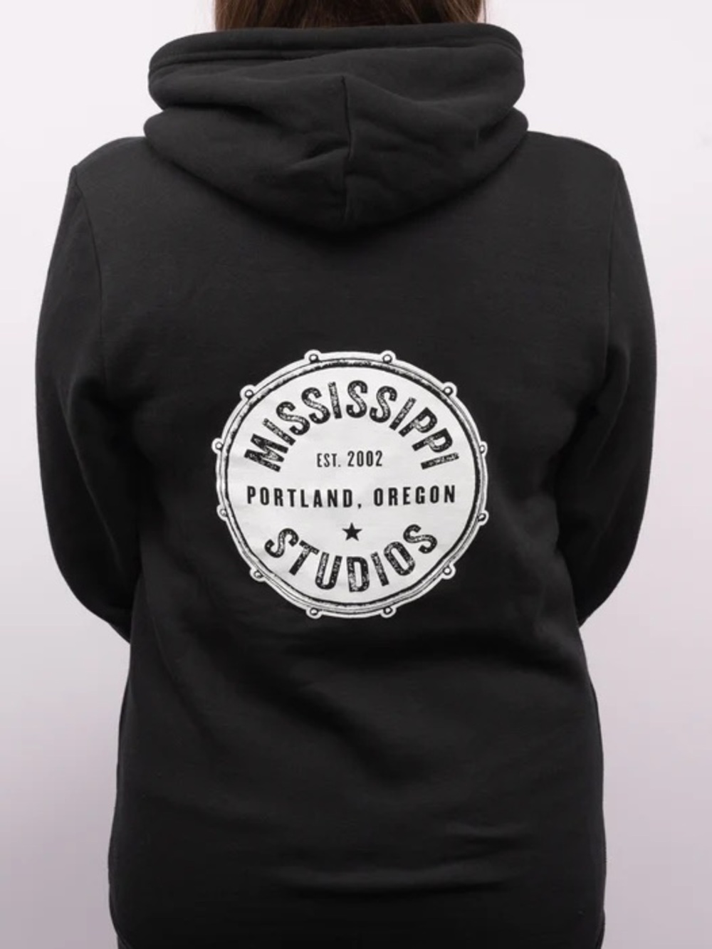 Mississippi Studios Black Logo Hoodie